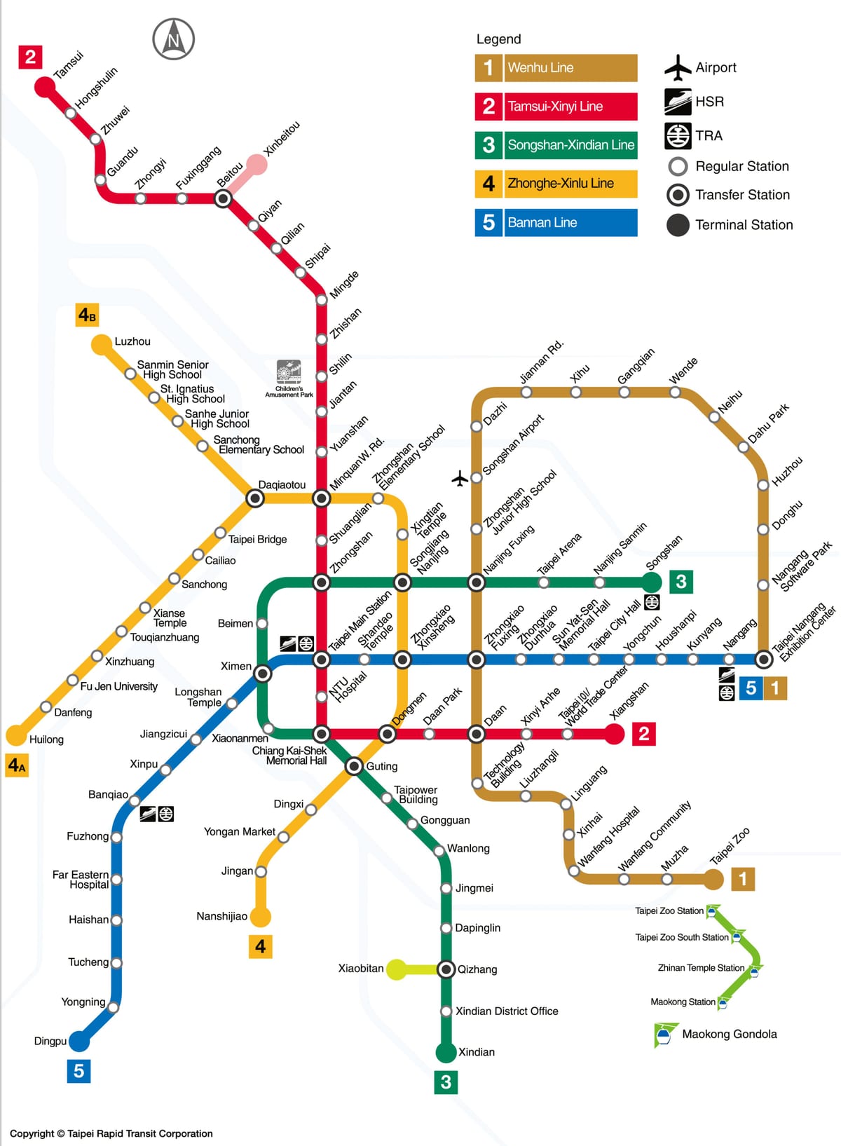 metro 지도 taiwan