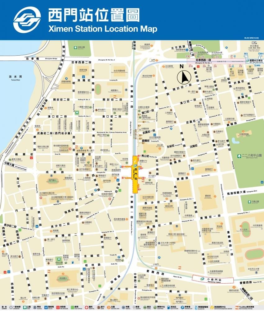 지도 ximen 