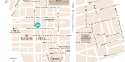 먼 Taipei 지도