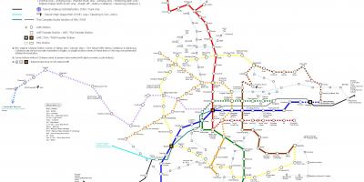타이페이는 철도 지도